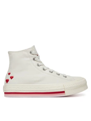 Converse Trampki Chuck Taylor All Star Lift Valentine'S Day Platform A10716C Beżowy