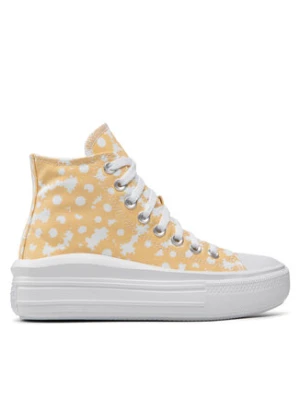 Converse Trampki Chuck Taylor All Star Mowe Hi A01194C Żółty