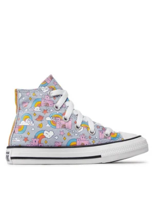 Converse Trampki Chuck Taylor All Star Rainbow Castles 372943C Niebieski