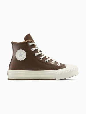 Converse trampki Chuck Taylor All Star Star Eva Lift kolor brązowy A16430C