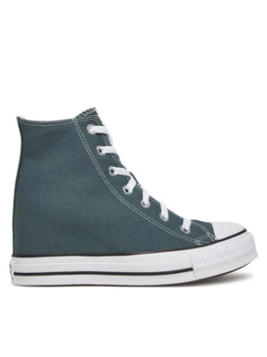 Converse Trampki Chuck Taylor All Star Wedge A13841C Zielony