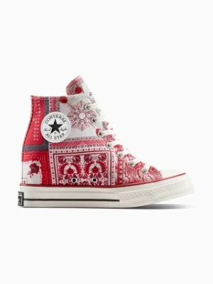Converse trampki Converse x Isabel Marant Chuck 70 Wedge kolor czerwony A14802C