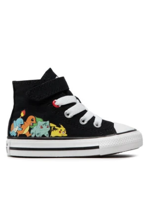 Converse Trampki POKEMON Chuck Taylor All Star Hi A01229C Czarny