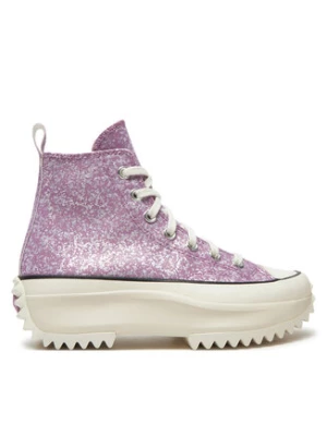 Converse Trampki Run Star Hike Platform Glitter A10096C Różowy