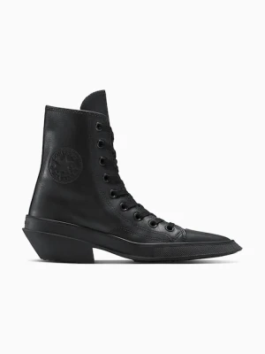 Converse trampki skórzane Chuck 70 De Luxe Pointed kolor czarny A13014C