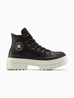 Converse trampki skórzane Chuck Taylor All Star Lugged Heel Cc kolor brązowy A12982C