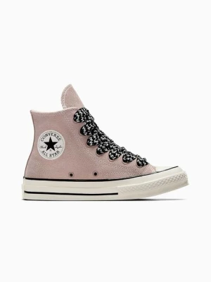 Converse trampki zamszowe Chuck 70 Suede kolor brązowy A08303C