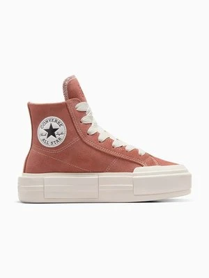 Converse trampki zamszowe Chuck Taylor All Star Cruise kolor pomarańczowy A10437C