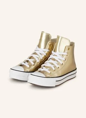 Converse Wysokie Sneakersy Chuck Taylor All Star gold