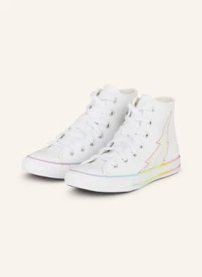 Converse Wysokie Sneakersy Chuck Taylor All Star Pride weiss