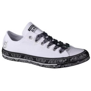 Converse X Miley Cyrus Chuck Taylor All Star 162235C, Damskie, Białe, trampki, tkanina, rozmiar: 41, 5