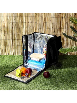 COOK CONCEPT Plecak piknikowy w kolorze czarnym - 38 x 43 x 35 cm rozmiar: onesize