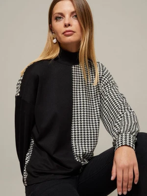 Cool and sexy Sweter w kolorze czarno-białym rozmiar: M