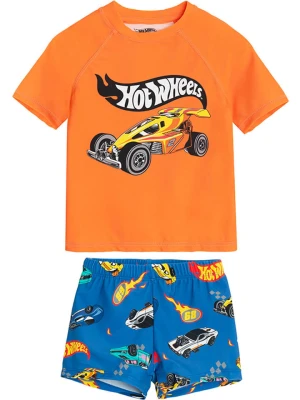 COOL CLUB 2-częściowy zestaw kąpielowy w kolorze niebiesko-pomarańczowym rozmiar: 98