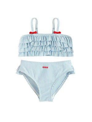 COOL CLUB Bikini w kolorze błękitno-białym rozmiar: 128