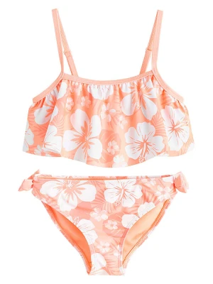 COOL CLUB Bikini w kolorze pomarańczowo-białym rozmiar: 110