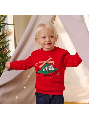 COOL CLUB Bluza w kolorze czerwono-zielonym rozmiar: 86