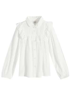 COOL CLUB Bluzka w kolorze białym rozmiar: 128