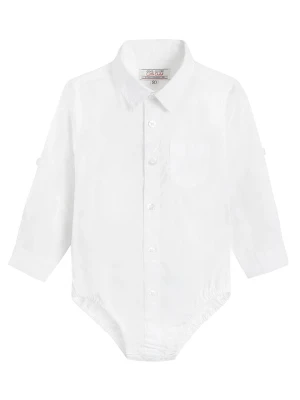 COOL CLUB Body-koszula w kolorze białym rozmiar: 68