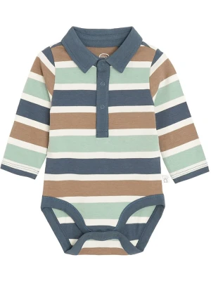 COOL CLUB Body w kolorze granatowo-zielonym ze wzorem rozmiar: 86