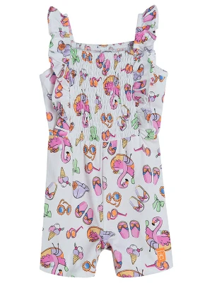 COOL CLUB Kombinezon w kolorze biało-różowym rozmiar: 80