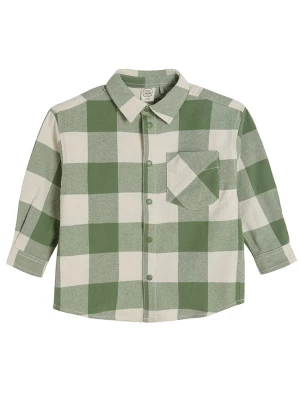 COOL CLUB Koszula w kolorze kremowo-zielonym rozmiar: 134
