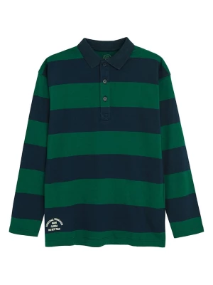 COOL CLUB Koszulka polo w kolorze zielono-granatowym rozmiar: 146