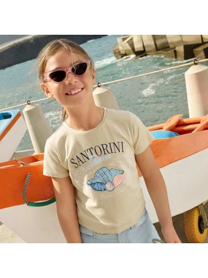 COOL CLUB Koszulka w kolorze beżowym rozmiar: 134