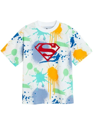 COOL CLUB Koszulka w kolorze białym ze wzorem rozmiar: 146