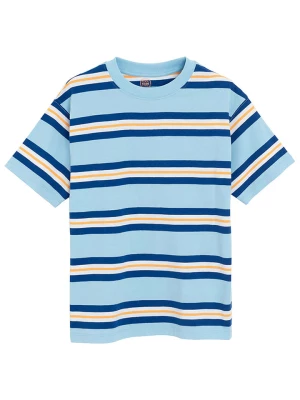 COOL CLUB Koszulka w kolorze błękitno-granatowo-pomarańczowym rozmiar: 158