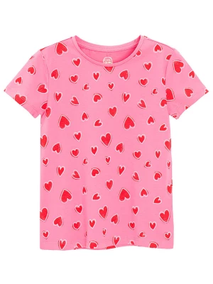 COOL CLUB Koszulka w kolorze różowo-czerwonym rozmiar: 104
