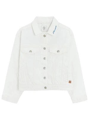 COOL CLUB Kurtka dżinsowa w kolorze białym rozmiar: 140