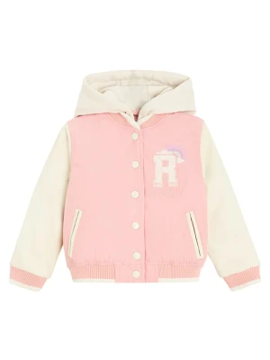 COOL CLUB Kurtka przejściowa w kolorze biało-jasnoróżowym rozmiar: 116