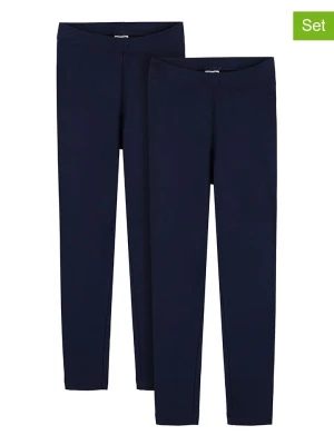 COOL CLUB Legginsy (2 pary) w kolorze granatowym rozmiar: 116