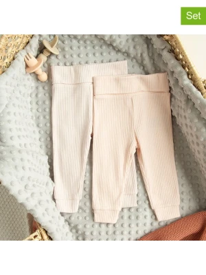 COOL CLUB Legginsy (2 pary) w kolorze kremowym rozmiar: 62