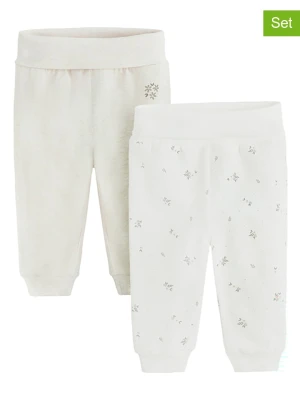 COOL CLUB Legginsy (2 pary) w kolorze kremowym rozmiar: 62