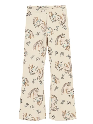 COOL CLUB Legginsy w kolorze beżowym rozmiar: 128