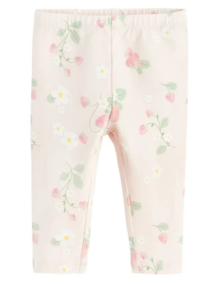 COOL CLUB Legginsy w kolorze beżowym rozmiar: 80