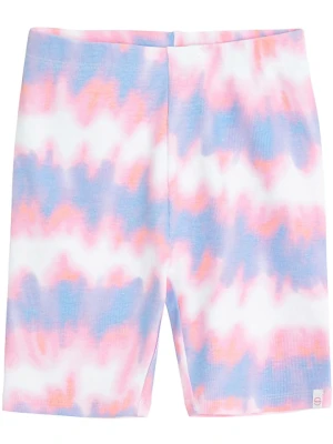 COOL CLUB Legginsy w kolorze biało-jasnoróżowo-błękitnym rozmiar: 158