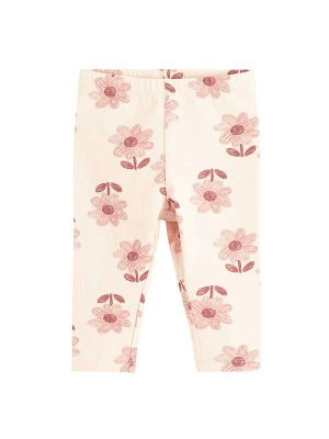 COOL CLUB Legginsy w kolorze kremowym rozmiar: 98