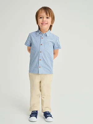 COOL CLUB Spodnie chino w kolorze beżowym rozmiar: 80