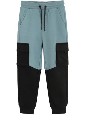 COOL CLUB Spodnie dresowe w kolorze niebiesko-czarnym rozmiar: 122