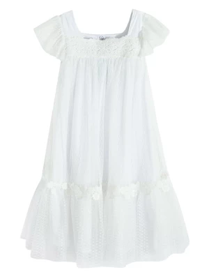 COOL CLUB Sukienka w kolorze białym rozmiar: 134