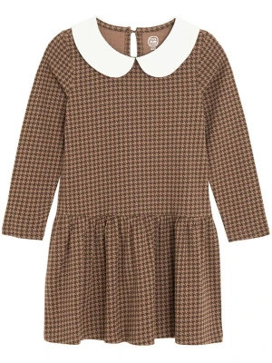 COOL CLUB Sukienka w kolorze jasnobrązowym rozmiar: 104