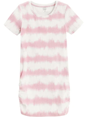 COOL CLUB Sukienka w kolorze jasnoróżowo-białym rozmiar: 164