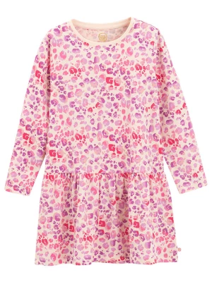 COOL CLUB Sukienka w kolorze jasnoróżowo-fioletowo-beżowym rozmiar: 104
