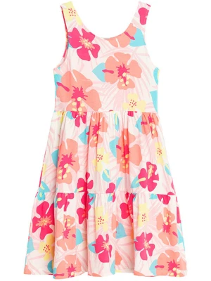 COOL CLUB Sukienka w kolorze kremowym ze wzorem rozmiar: 146