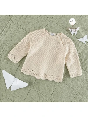 COOL CLUB Sweter w kolorze beżowym rozmiar: 80