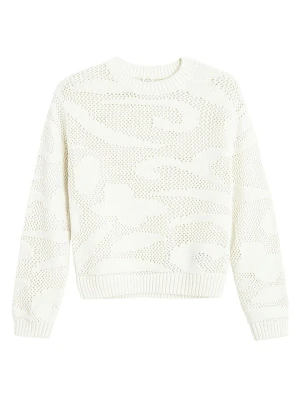 COOL CLUB Sweter w kolorze białym rozmiar: 164