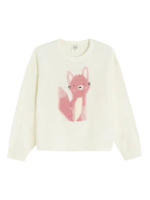 COOL CLUB Sweter w kolorze kremowym rozmiar: 110